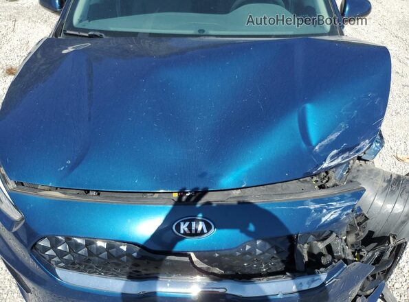 KNDCB3LC2L5397765 2020 KIA NIRO Blue Rear interior view