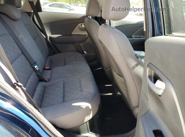 KNDCB3LC2L5397765 2020 KIA NIRO Blue Rear seats view
