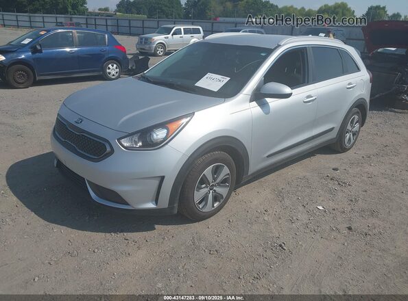 KNDCB3LC5K5256509 2019 KIA NIRO Серый Передняя левая четверть