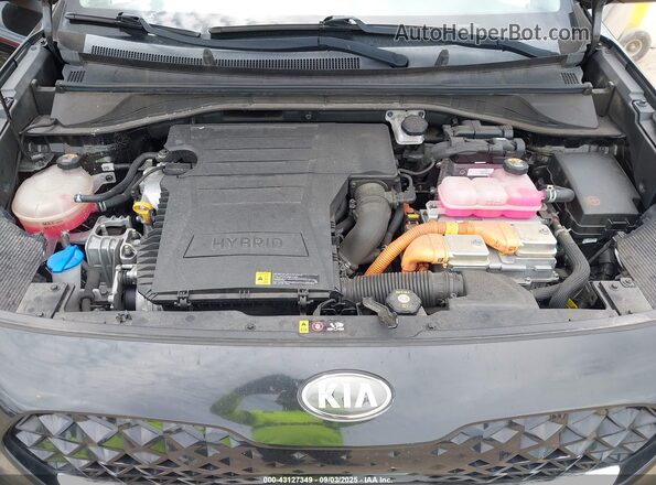 KNDCB3LC6M5468404 2021 KIA NIRO Черный Вид сзади