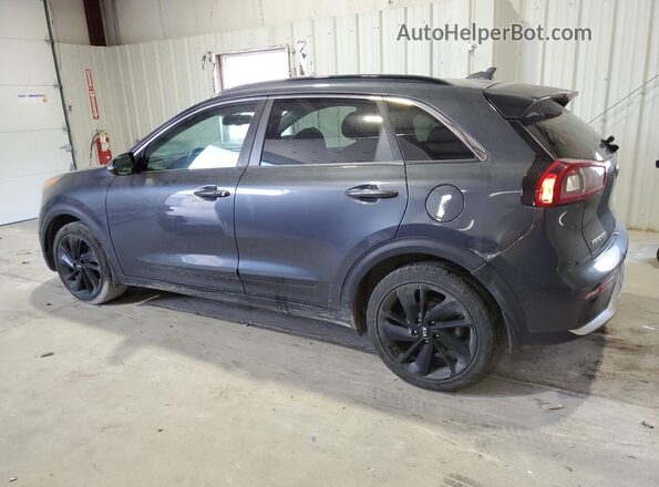 KNDCC3LC8K5222268 2019 KIA NIRO Charcoal Trasero izquierdo
