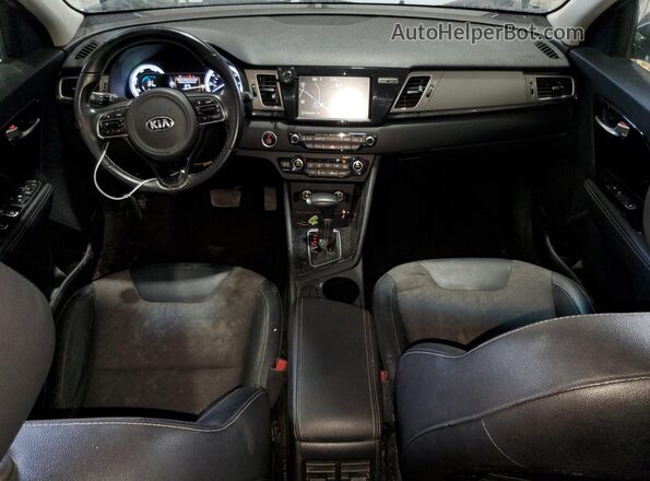 KNDCC3LC8K5222268 2019 KIA NIRO Charcoal Vista del salpicadero