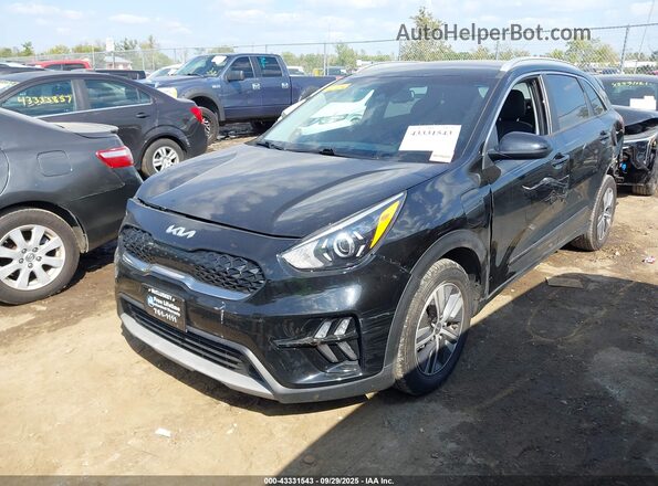 KNDCM3LD5N5502286 2022 KIA NIRO PLUG-IN HYBRID Черный Передняя левая четверть