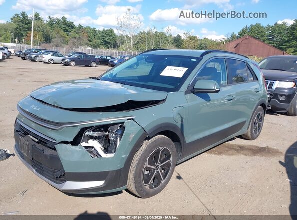 KNDCS3LF6P5100464 2023 KIA NIRO PLUG-IN HYBRID Green Przód lewy