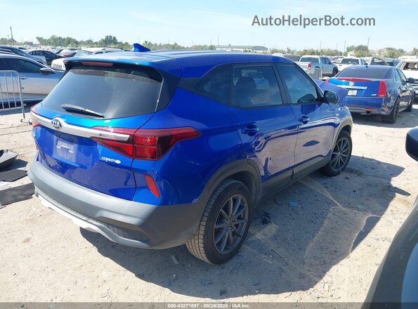 KNDEPCAA6M7212974 2021 KIA SELTOS Blue Հետևի աջ