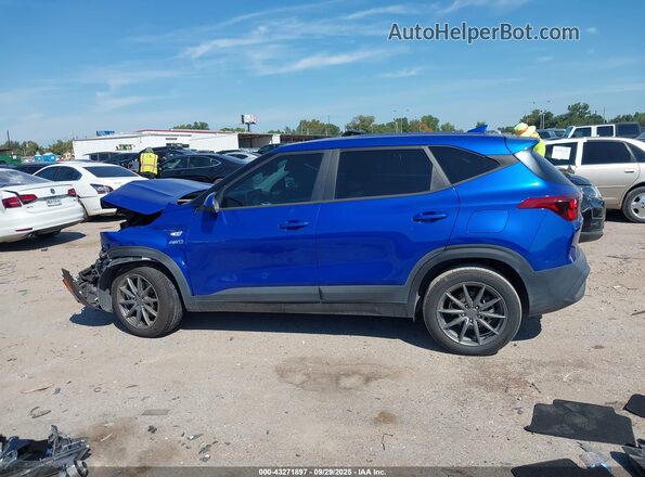 KNDEPCAA6M7212974 2021 KIA SELTOS Blue Սալոնի հետևի տեսք
