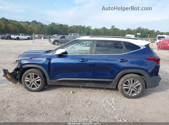 KNDEU2AA4M7204407 2021 KIA SELTOS Синий Панорамный вид салона 360°