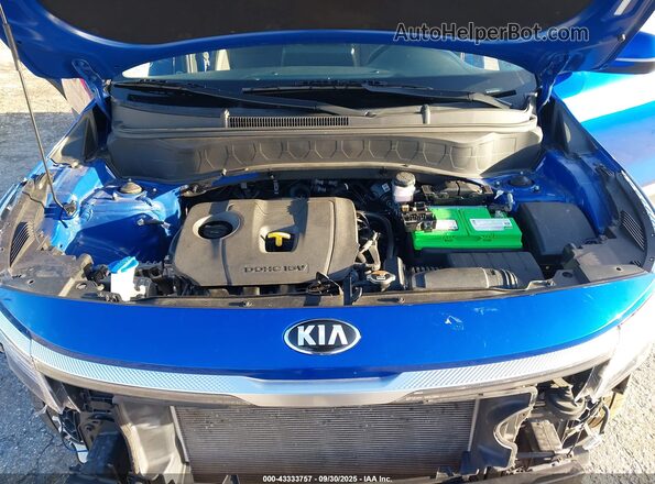 KNDEU2AAXM7107941 2021 KIA SELTOS Blue Widok z tyłu