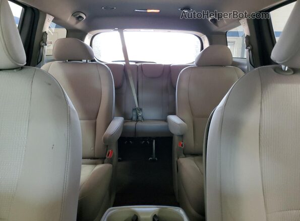 KNDMA5C17L6595852 2020 KIA SEDONA White Հետևի նստատեղերի տեսք