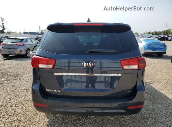 KNDMB5C10G6165857 2016 KIA SEDONA Gray Vista trasera