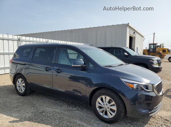 KNDMB5C10G6165857 2016 KIA SEDONA Gray Delantero derecho