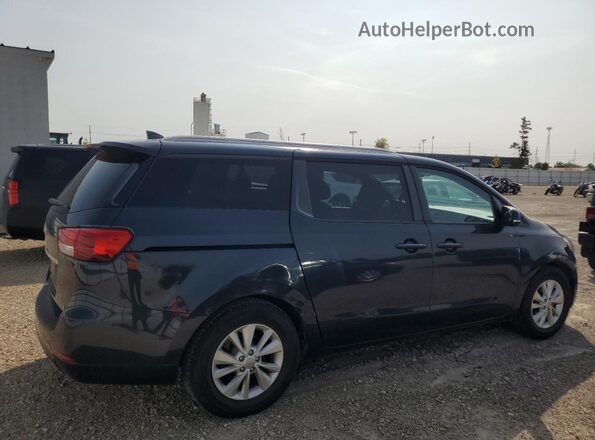 KNDMB5C10G6165857 2016 KIA SEDONA Gray Trasero derecho