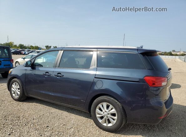 KNDMB5C10G6165857 2016 KIA SEDONA Gray Trasero izquierdo