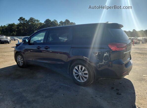 KNDMB5C11M6668258 2021 KIA SEDONA Blue Задня ліва чверть
