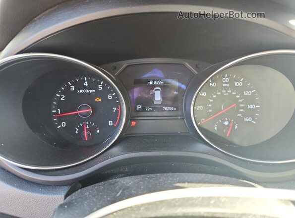 KNDMB5C11M6668258 2021 KIA SEDONA Blue Вид щитка приладів