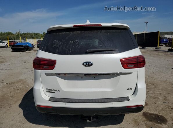 KNDMB5C12L6637034 2020 KIA SEDONA White Widok z tyłu