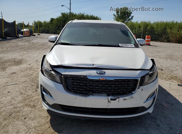 KNDMB5C12L6637034 2020 KIA SEDONA White Widok z przodu