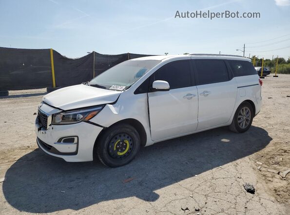 KNDMB5C12L6637034 2020 KIA SEDONA White Przód lewy