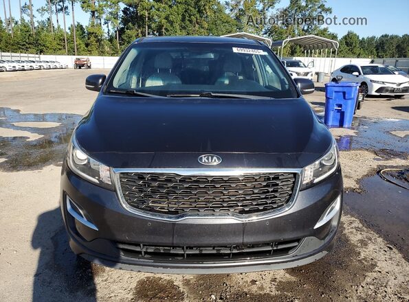 KNDMB5C14L6578150 2020 KIA SEDONA Gray Widok z przodu