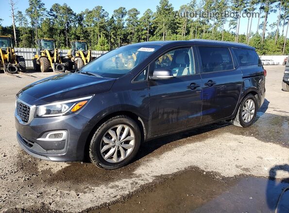 KNDMB5C14L6578150 2020 KIA SEDONA Gray Przód lewy