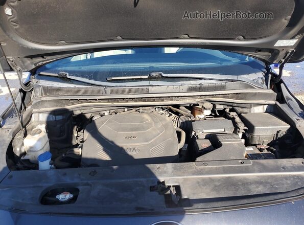 KNDMB5C14L6578150 2020 KIA SEDONA Gray Widok komory silnika