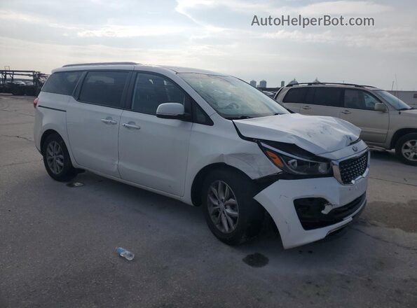 KNDMB5C14L6615908 2020 KIA SEDONA White Przód prawy