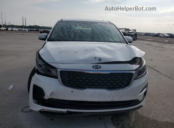KNDMB5C14L6615908 2020 KIA SEDONA White Widok z przodu