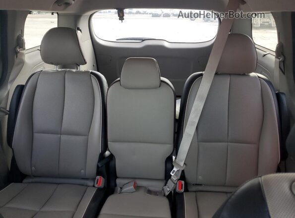 KNDMB5C14L6615908 2020 KIA SEDONA White Widok tylnych siedzeń