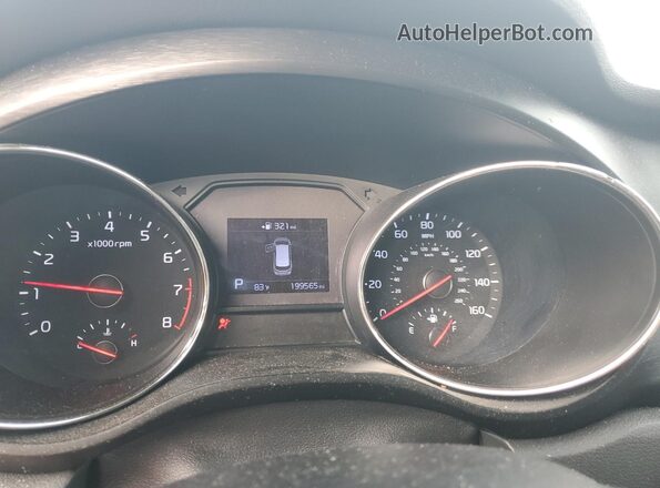 KNDMB5C14L6615908 2020 KIA SEDONA White Widok zestawu wskaźników