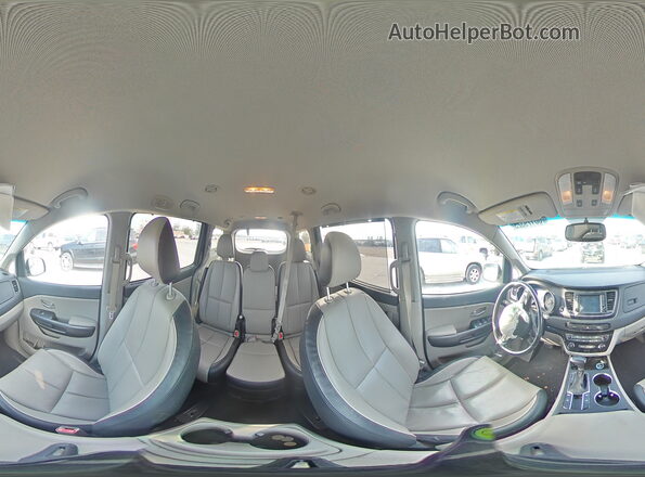 KNDMB5C14L6615908 2020 KIA SEDONA White Widok wnętrza 360 stopni