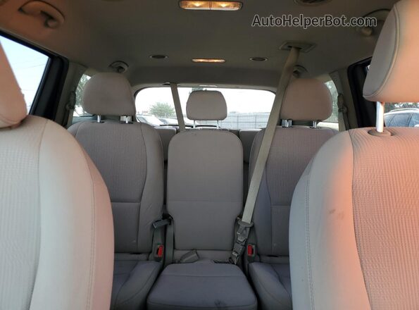 KNDMB5C18L6623574 2020 KIA SEDONA White Widok tylnych siedzeń
