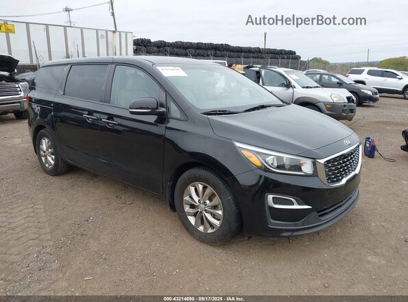 KNDMB5C18M6668080 2021 KIA SEDONA Black Передня права чверть