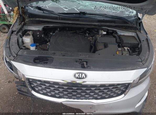 KNDMB5C19L6591623 2020 KIA SEDONA Silver უკანა ხედი