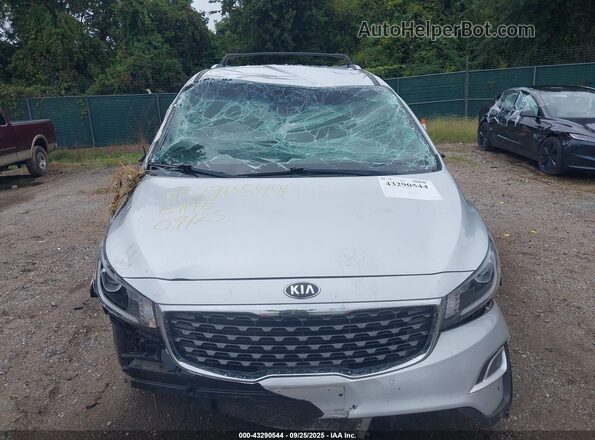 KNDMB5C19L6591623 2020 KIA SEDONA Silver წინა ხედი
