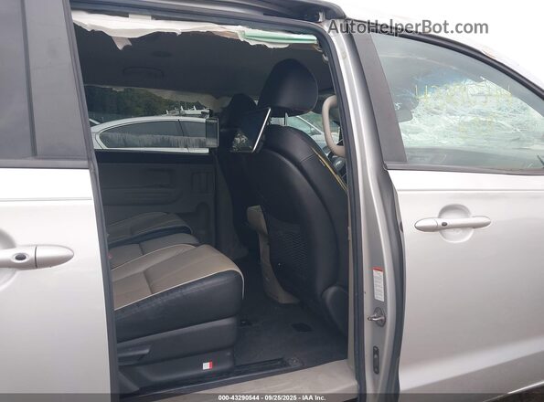 KNDMB5C19L6591623 2020 KIA SEDONA Silver VIN კოდის სტიკერის ხედი