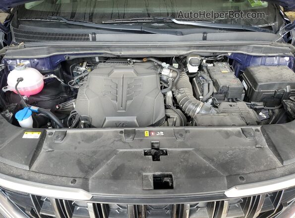 KNDNB4H37R6443603 2024 KIA CARNIVAL Blue Engine compartment view