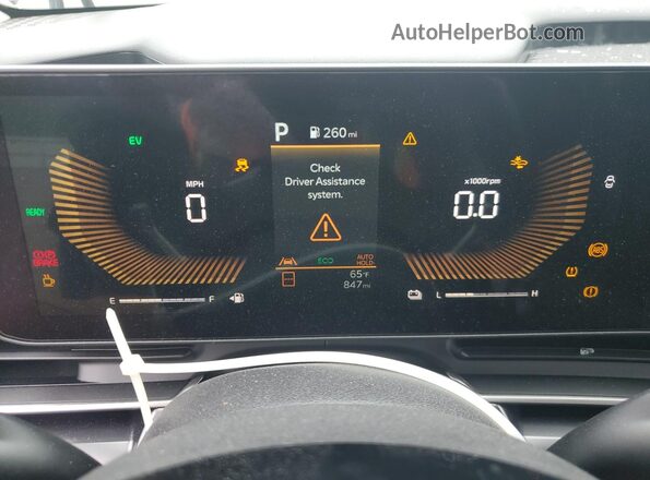 KNDNB5KA5S6050766 2025 KIA CARNIVAL Black Instrument cluster view