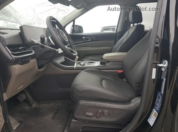KNDNB5KA5S6050766 2025 KIA CARNIVAL Black Front interior view
