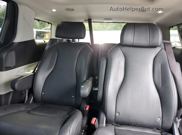 KNDNE5H39N6060995 2022 KIA CARNIVAL Charcoal უკანა სავარძლების ხედი