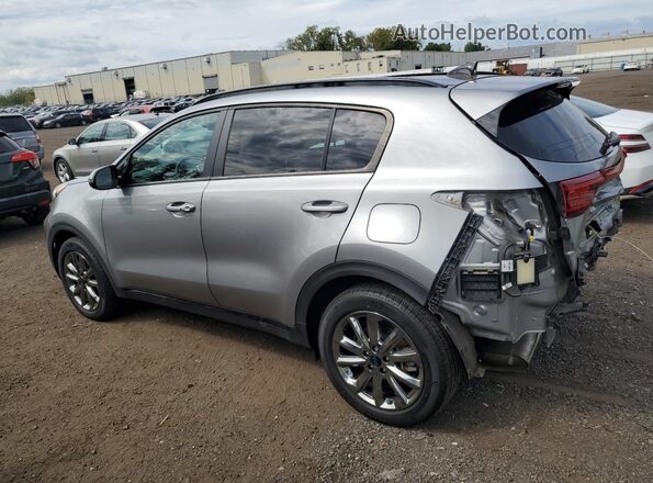KNDP6CAC8M7917840 2021 KIA SPORTAGE Серебряный Задняя левая четверть