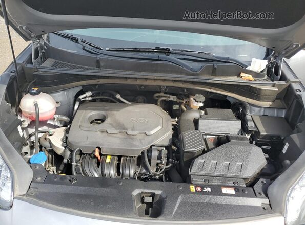 KNDP6CAC8M7917840 2021 KIA SPORTAGE Серебряный Вид задней части салона