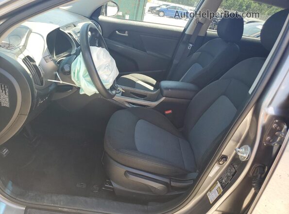KNDPB3AC6G7822595 2016 KIA SPORTAGE Silver Widok wnętrza z przodu