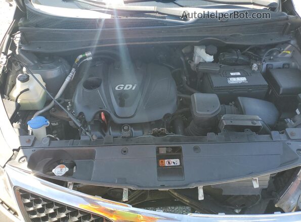 KNDPB3AC6G7822595 2016 KIA SPORTAGE Silver Widok komory silnika