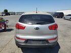 2016 Kia Sportage Lx Серебряный vin: KNDPB3AC8G7805653