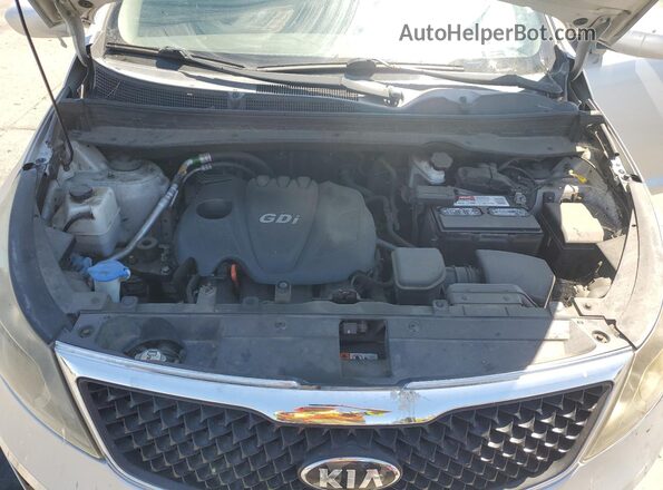 KNDPB3AC8G7805653 2016 KIA SPORTAGE Серебряный Вид подкапотного пространства