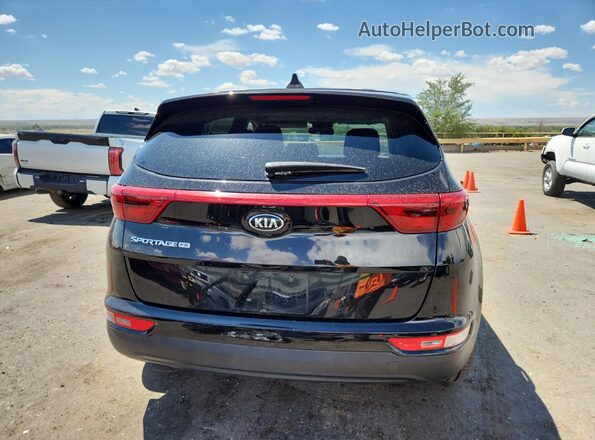 KNDPM3AC0J7346006 2018 KIA SPORTAGE Black Widok z tyłu