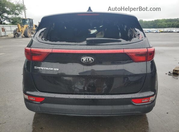 KNDPM3AC0J7392970 2018 KIA SPORTAGE Black უკანა ხედი