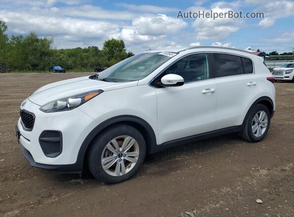 KNDPM3AC1J7321003 2018 KIA SPORTAGE Белый Передняя левая четверть