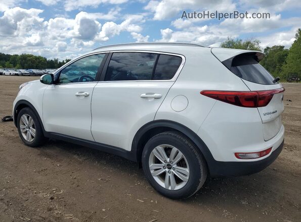 KNDPM3AC1J7321003 2018 KIA SPORTAGE Белый Задняя левая четверть