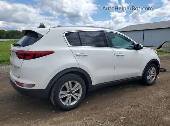 KNDPM3AC1J7321003 2018 KIA SPORTAGE Белый Задняя правая четверть